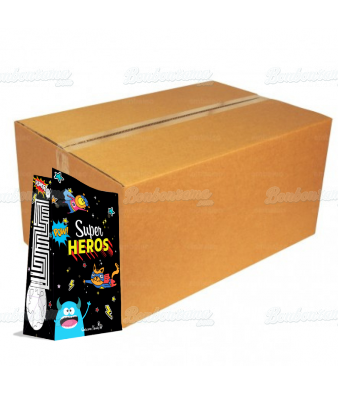 Superhero Kraft bag