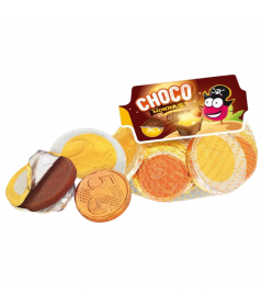 Confiserie chocolat en gros conditionnement Filet Pièce Choco 30 g Coffre Pirate