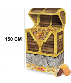 Filet Pièce Choco 100 gr Coffre Pirate Fizzy - 1