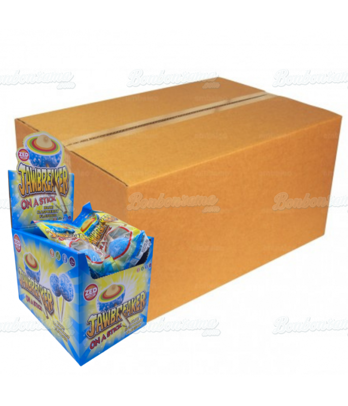 Lollipop Jawbreaker Raspberry Zed Candy - 3