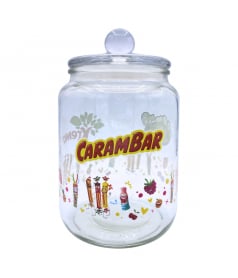 Accessoire Bonbonnière 2L Vide Carambar & Co pour confiseries et bonbons en gros conditionnement