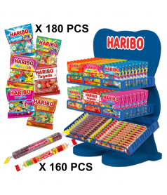 340 Haribo candy + Blue Goldbears Display in wood Haribo - 3