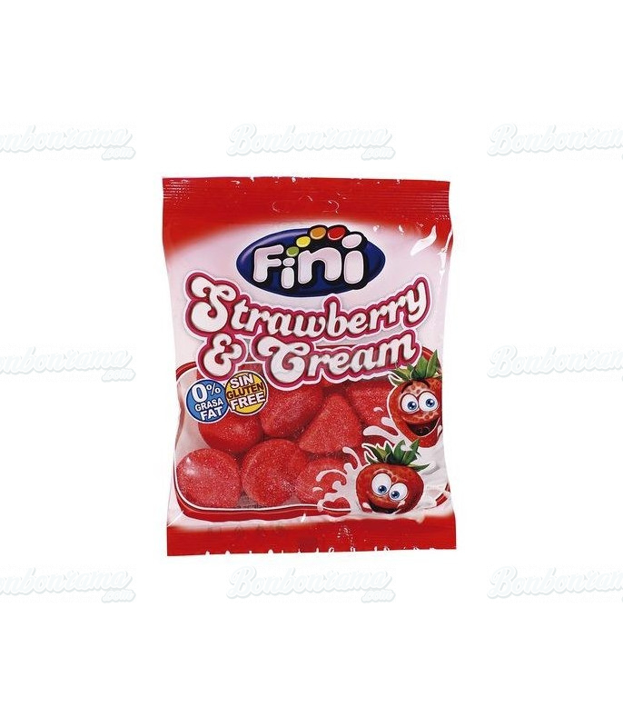 Sachet Fini Fraise à la crème Tagada 75g x 12 pièces Sachet Fini Fraise à la crème Tagada 75g x 12 pièces