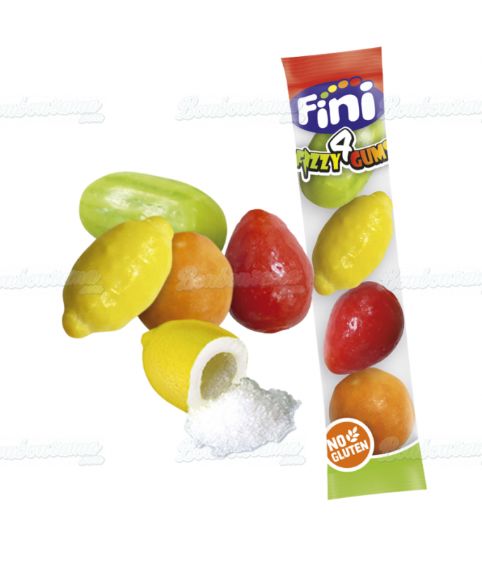 Chewing gum Fizzy 4 Gums Macedoine Fini en gros conditionnement