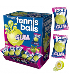 Chewing gum Fini Box Tennis Ball Gum en gros conditionnement