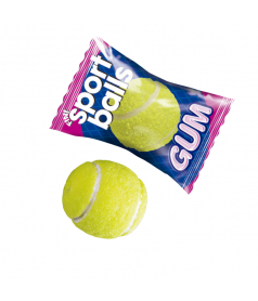 Chewing gum Fini Box Tennis Ball Gum en gros conditionnement