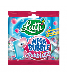 Chewing gum Sachet Lutti 85 g Chewing Gum Mega Bubble Bubblizz en gros conditionnement