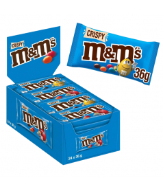 Snacking M&M'S Crispy 36 g en gros conditionnement