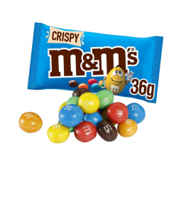 Snacking M&M'S Crispy 36 g en gros conditionnement