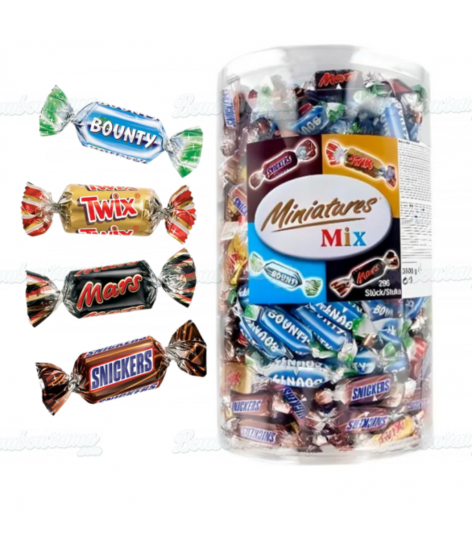 Miniatures Mix Celebration DLUO 10/23 Mars inc - 2