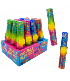 Confiserie ludique Double Flip Pop en gros conditionnement