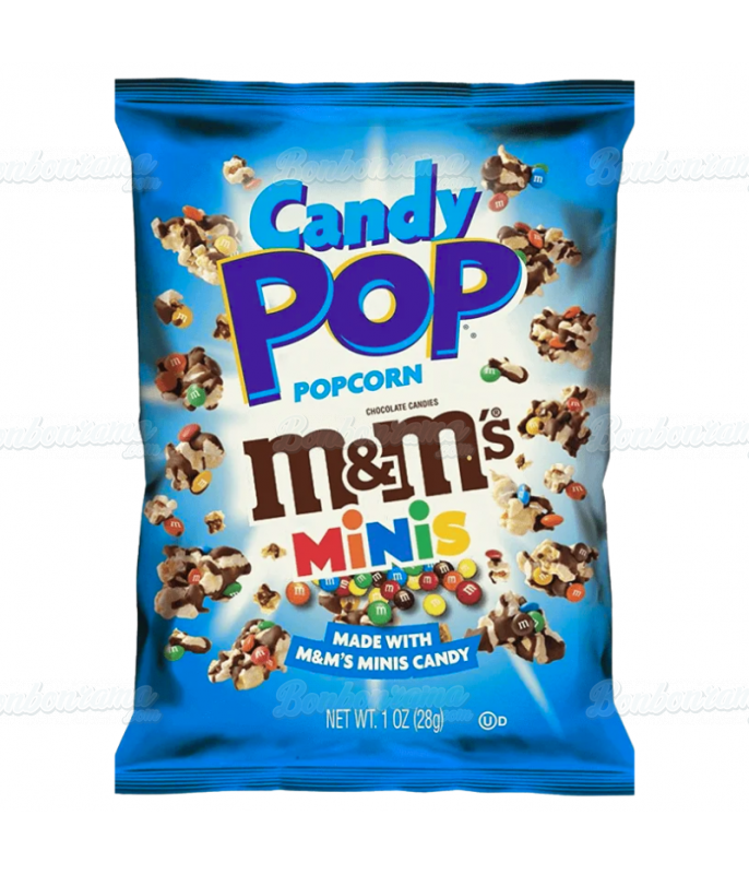 Candy Pop Corn M&M's Mini 28 gr Candy Pop - 1