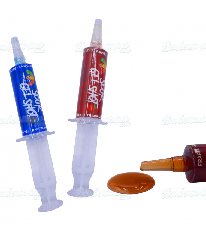 Confiserie ludique Sour Gel Shot en gros conditionnement