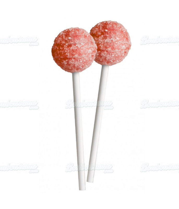 Sucettes Ramzy Fizzy Fraise en gros conditionnement