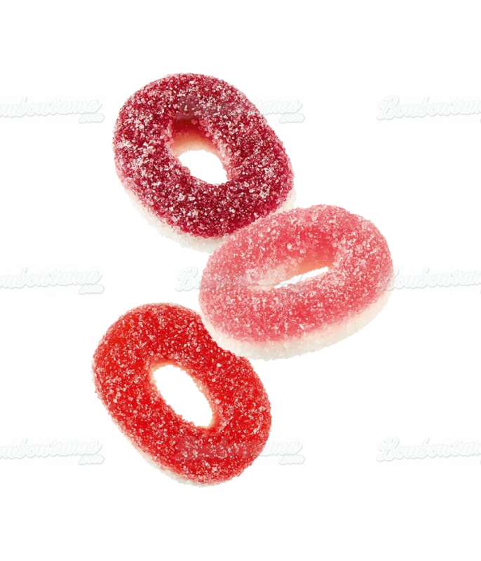 Bonbon gélifié en vrac Rondelle Fruits Rouge Trolli en gros conditionnement