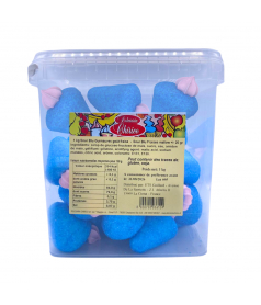 Confiserie Fraise BLEUE Guimauve 20 gr en gros conditionnement