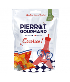 Sachet Pierrot Gourmand 100 gr Cocorico en gros conditionnement