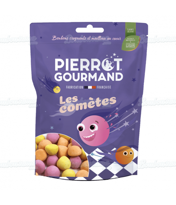 Sachet Pierrot Gourmand 100 gr Les Comètes en gros conditionnement