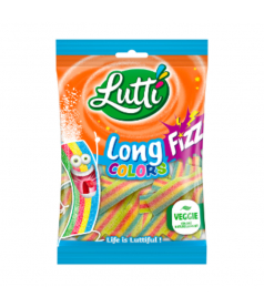 Sachet Lutti 100 gr Long Colors Fizz en gros conditionnement