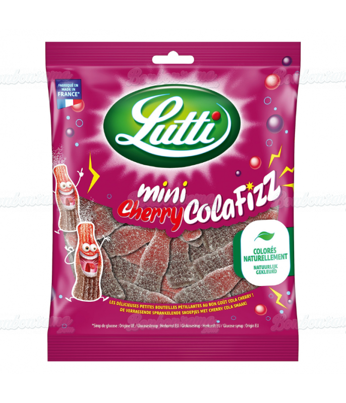 Sachet Lutti 100 gr Cherry Colafizz en gros conditionnement