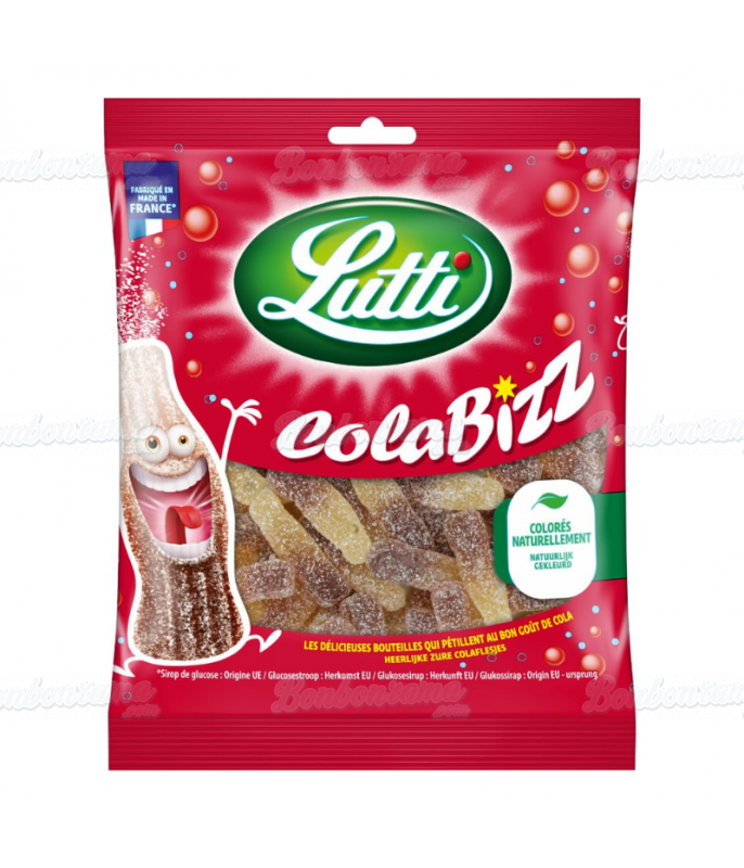 Sachet Lutti 100 gr Colabizz en gros conditionnement