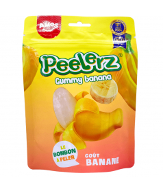 Sachet Amos Peelerz Banane 120 gr en gros conditionnement