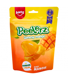 Sachet Amos Peelerz Mangue 120 gr en gros conditionnement
