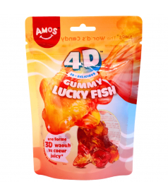 Sachet 120 gr 4D Gummy Poisson