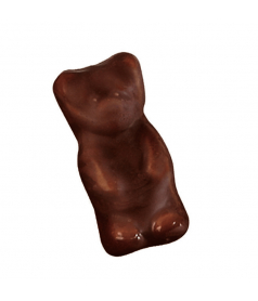 Confiserie chocolat en gros conditionnement Ourson Guimauve Chocolat Noir Lutti