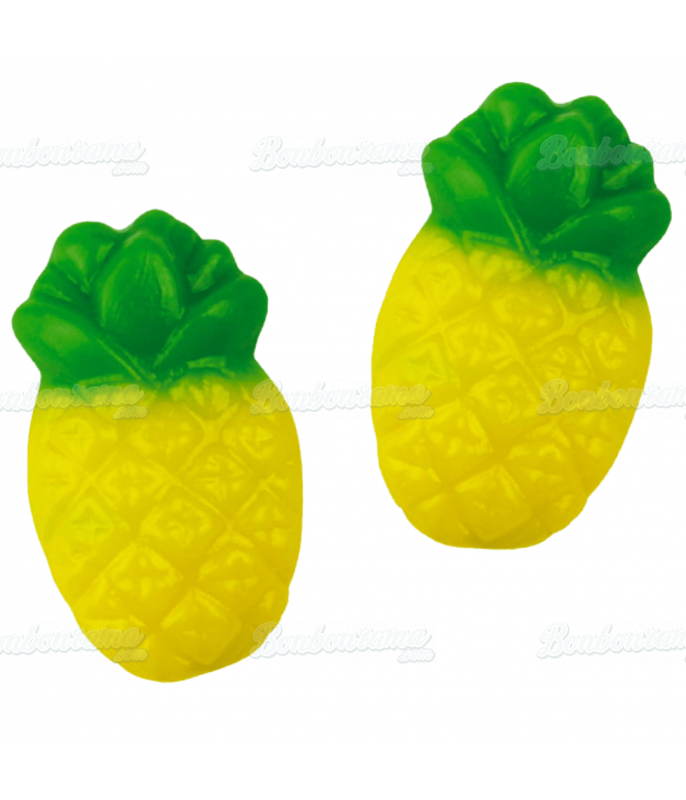 Bonbon gélifié en vrac Ananas Halal en gros conditionnement