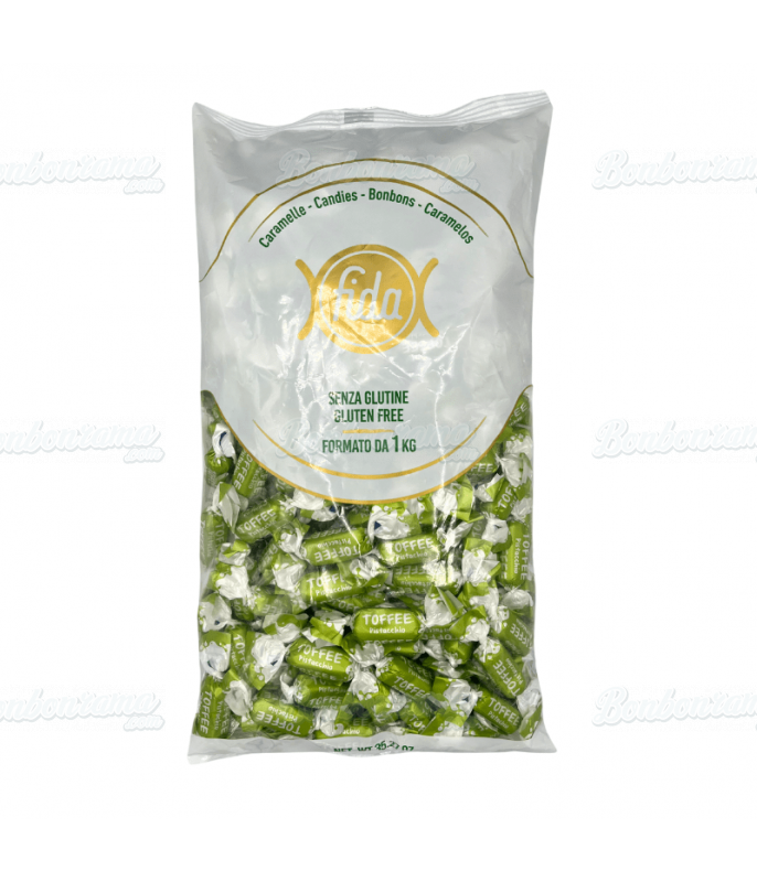 Gefüllte Bonbons Toffee Pistazie