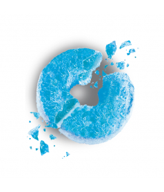 Freeze Crunchy Blaue Himbeer-Ringe