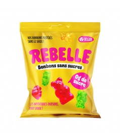 Sachet Rebelle 50 Gr Oursons sans sucre
