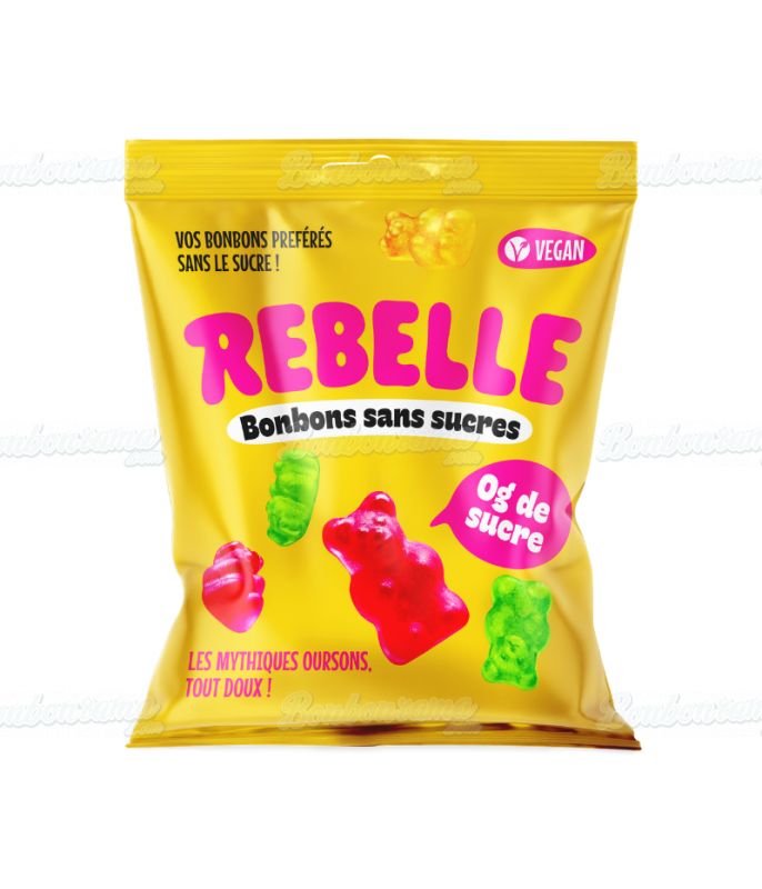 Beutel Rebelle 50 Gr Bären ohne Zucker