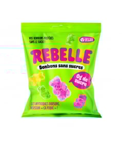 Bag Rebelle 50 Gr Sour bears Sugar free