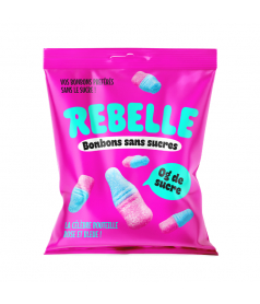 Beutel Rebelle 50 Gr Flasche ohne Zucker