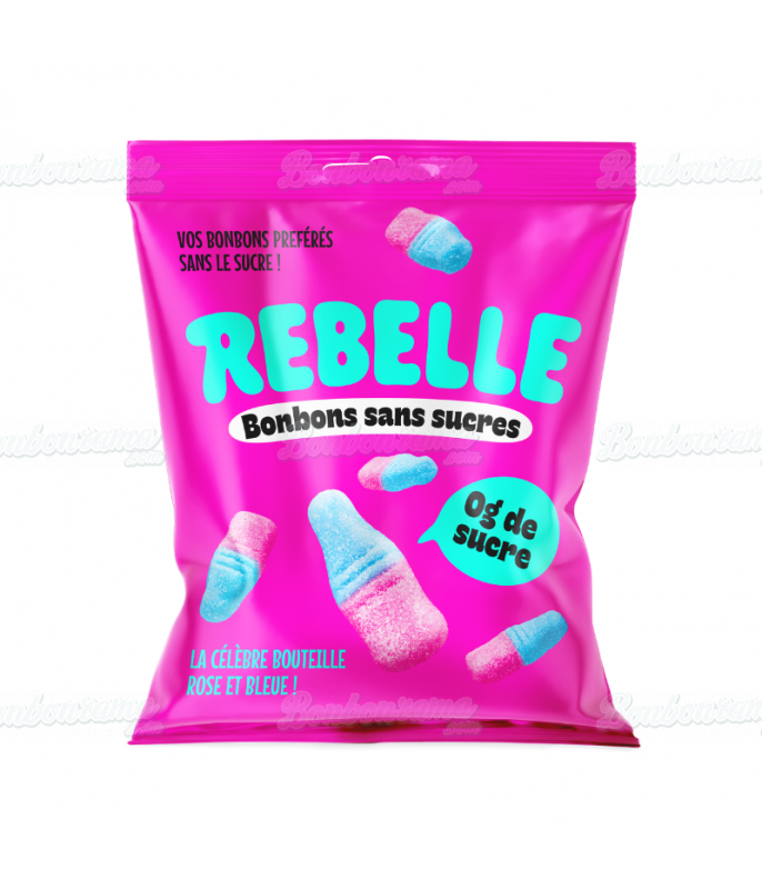 Sachet Rebelle 50 Gr Bouteille sans sucre