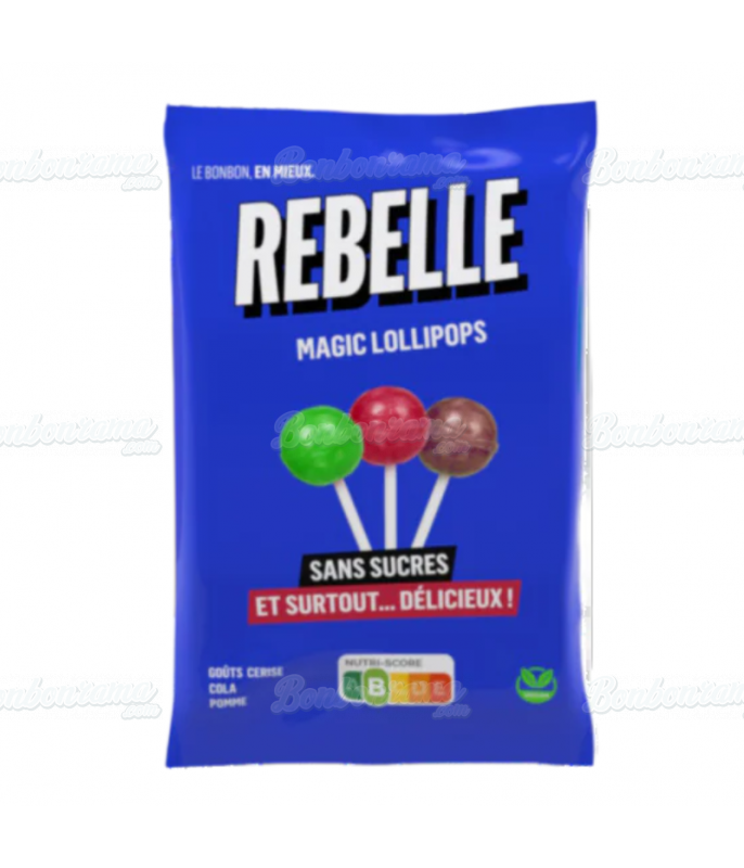 Rebelle bag Sugar free lollipops