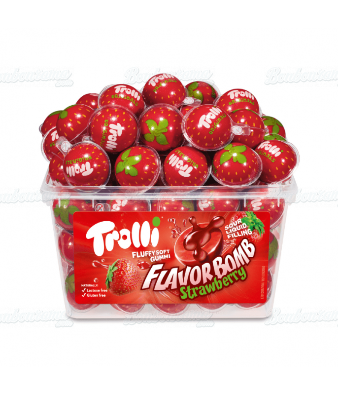 Flavor Bomb Aardbei Trolli