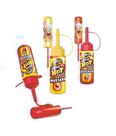 Confiserie ludique Squeeze Hot Dog en gros conditionnement