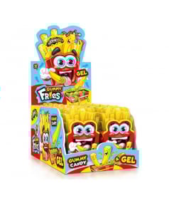 Confiserie ludique Gummy Fries en gros conditionnement