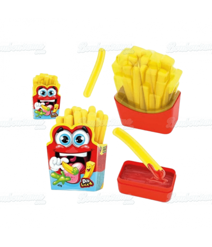 Confiserie ludique Gummy Fries en gros conditionnement