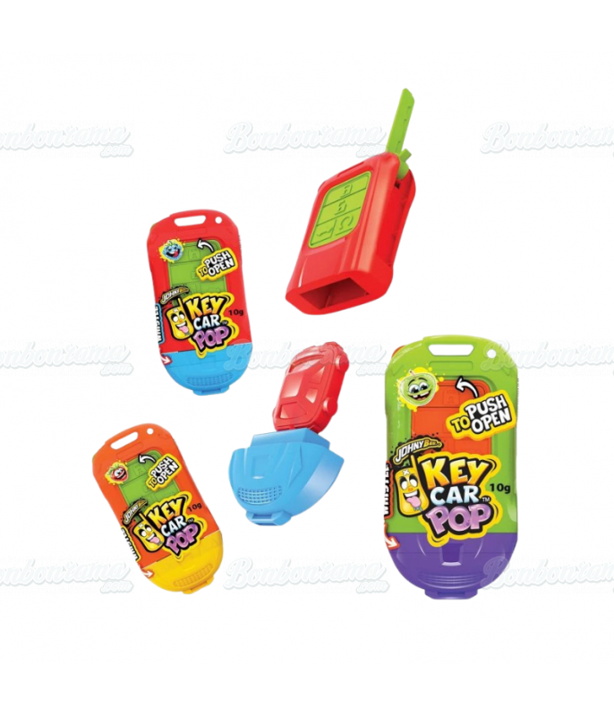 Confiserie ludique Johny Bee Key Car Pop en gros conditionnement