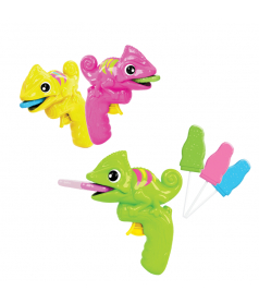 Confiserie ludique Johny Bee Chameleon Gun Pop en gros conditionnement