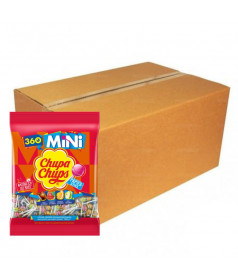 Sucettes MINI Chupa Chups Best Of en gros conditionnement