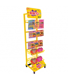 Lot 264 Bebeto Beutel + Ständer 9 Haken & 2 Körbe Gratis