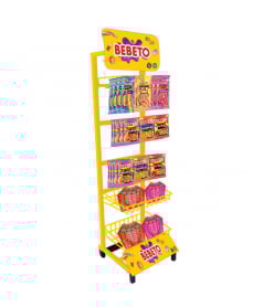 Lote 264 Sobres Bebeto + Expositor Gratis