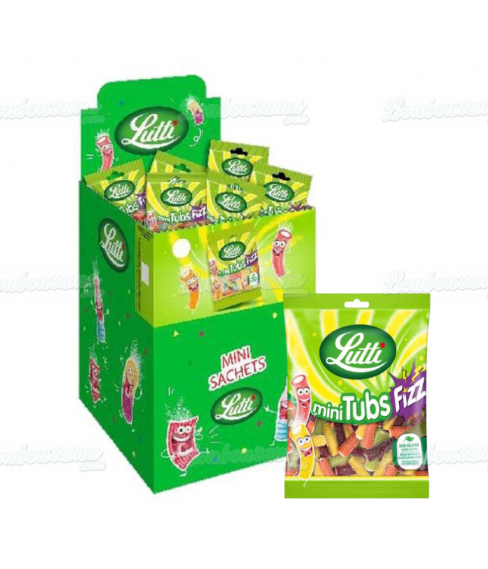 Sachet Lutti 35 gr Mini Tubs Fizz Lutti - 1