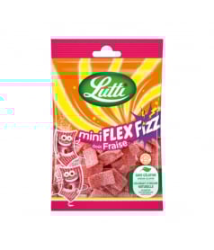 Sachet Lutti 35 gr Mini Flex Fizz Fraise Lutti - 2