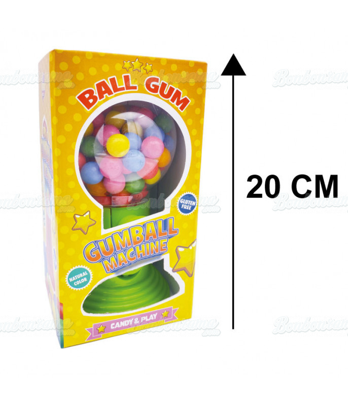 Confiserie ludique Distributeur Gumball Machine 300 gr DLUO 06/25 en gros conditionnement